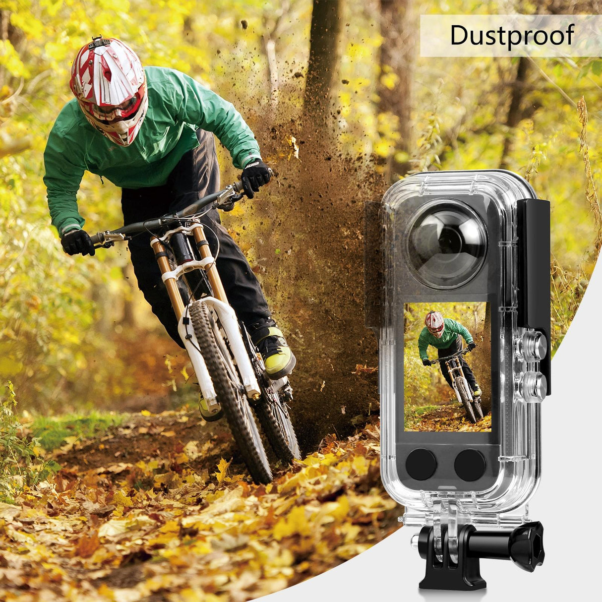 Waterproof Housing for Insta360 X3 - 30m Depth