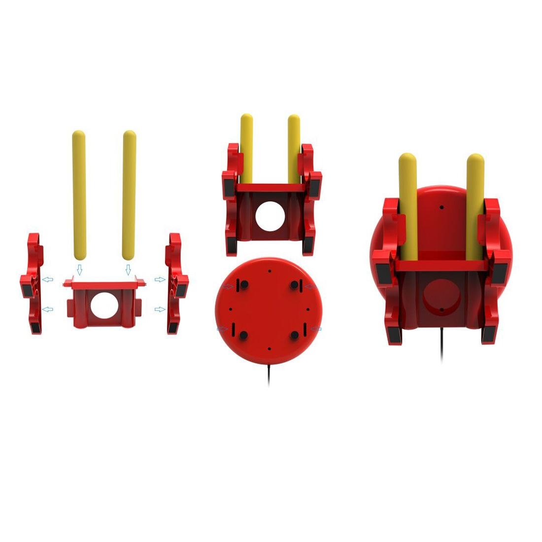 Drum Sticks Controller Kit for Nintendo Switch - Compact and Versatile