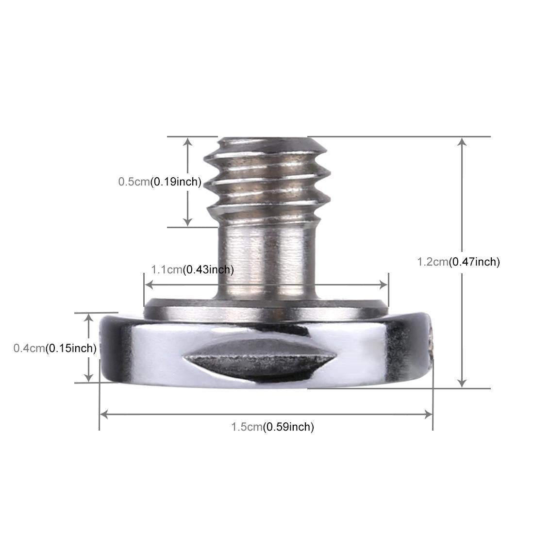 Quick Release Tripod Mount with 1 / 4 Male Screw and c Ring