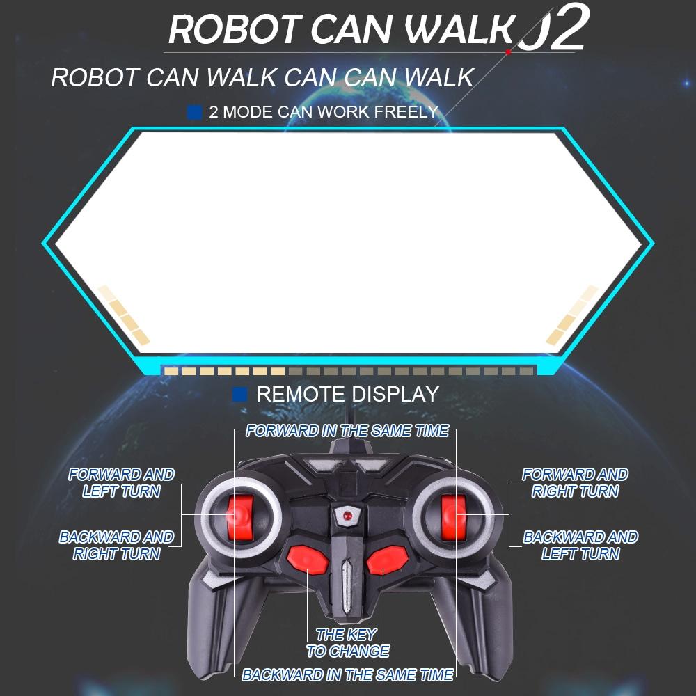 Remote Control Police Car - 4 Channels Deformable Toy
