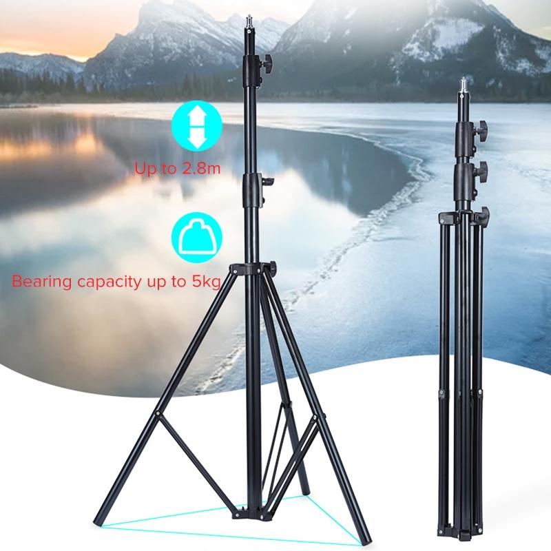 Professional Metal Lighting Stand For Studio Flash - 2.8M Height