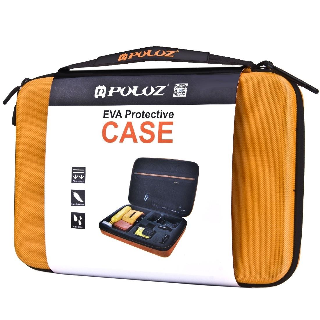 Waterproof Travel Case for Gopro Insta360 Dji Action Cameras - Large Size