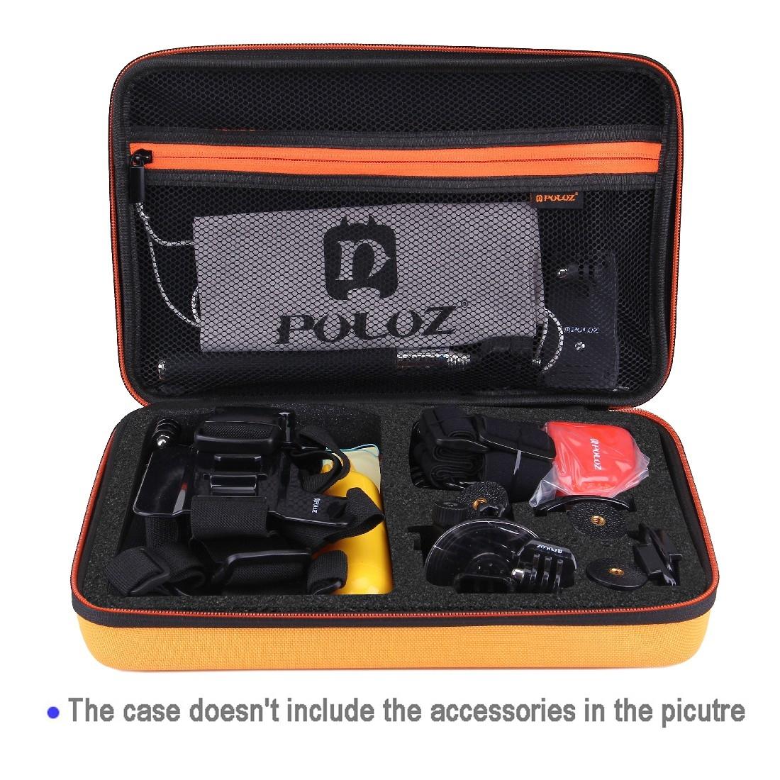 Waterproof Travel Case for Gopro Insta360 Dji Action Cameras - Large Size