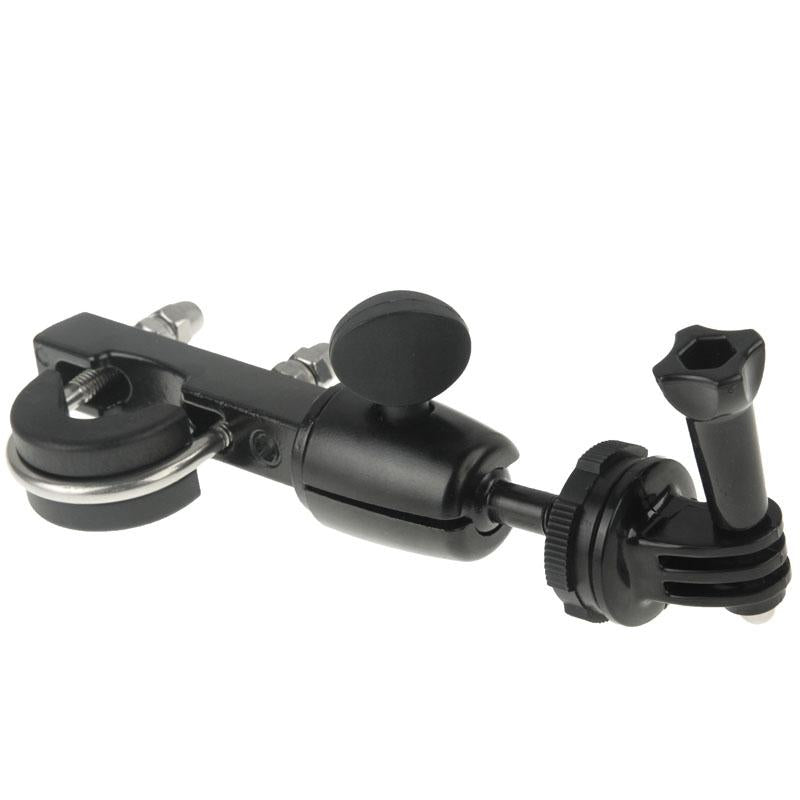 Universal Bike Mount for Action Cameras with Tripod Adapter