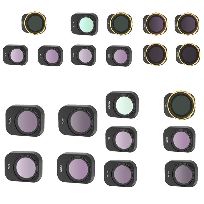 3-in-1 Mini Pro Camera Filters Cpl Nd8 and Nd16