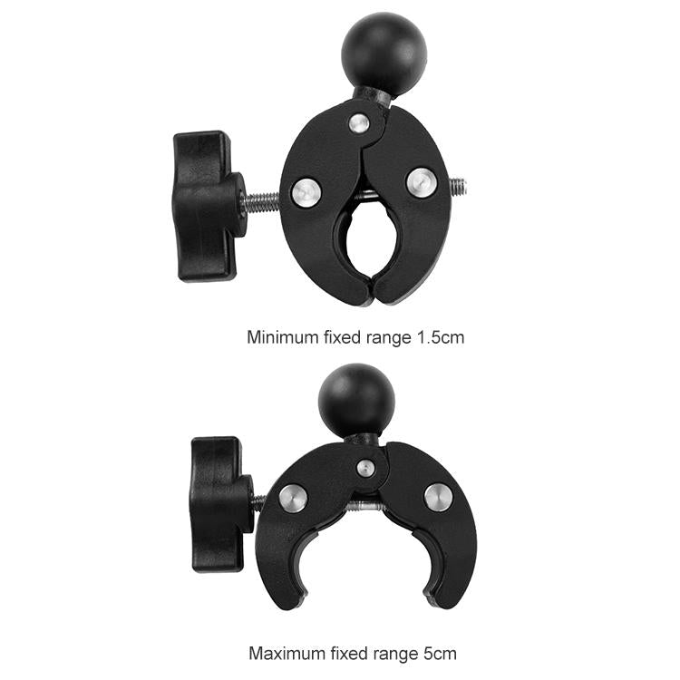 18cm Dual Head Motorcycle Handlebar Mount - 18Cm