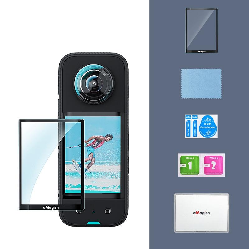 Tempered Film Protection for Insta360 X3 Sports Camera - 1 Set - 1Set