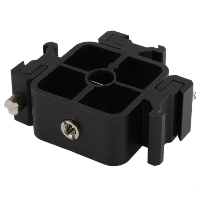 Triple Hot Shoe Mount Adapter For Flash And Light Stands