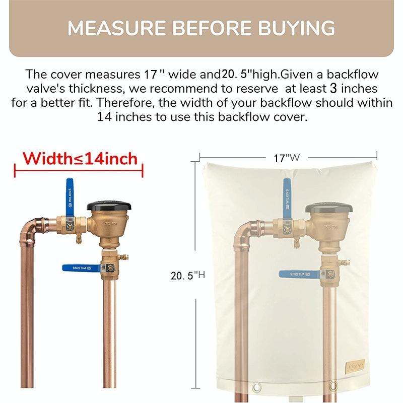 Protect your Outdoor Faucet with Anti-freeze Cover - 43 x 52cm