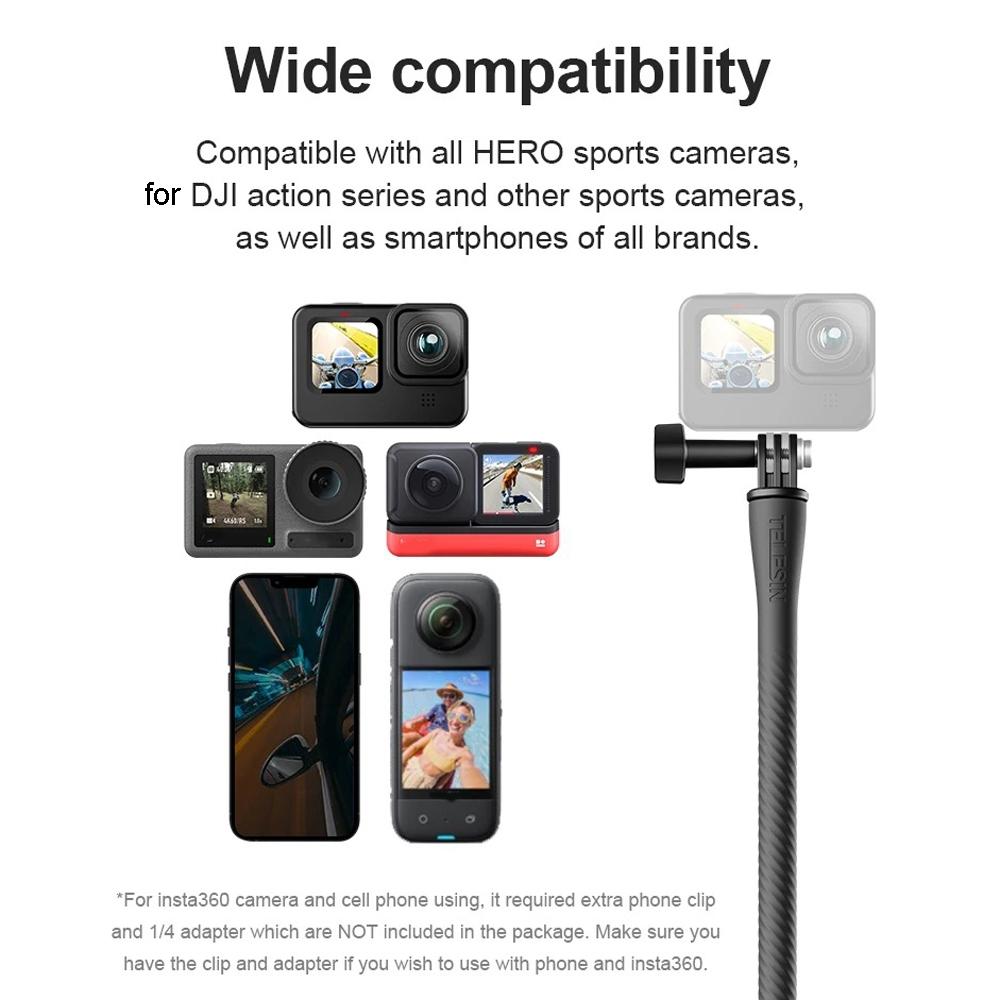 Versatile Octopus Tripod for Action Camera and Phone - Flexible Mount - Only Bracket