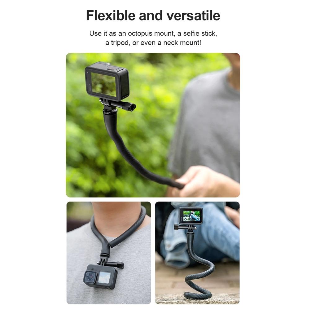 Versatile Octopus Tripod for Action Camera and Phone - Flexible Mount - Only Bracket