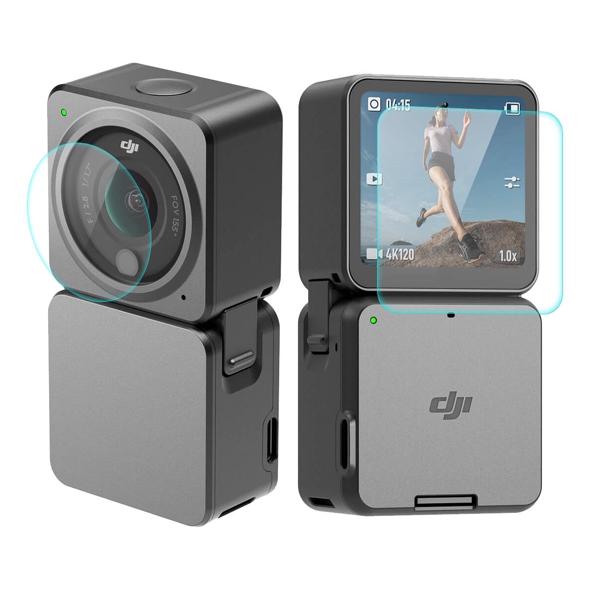 9h Tempered Glass Screen Film for Dji Action 2 Power Combo - 0.2mm