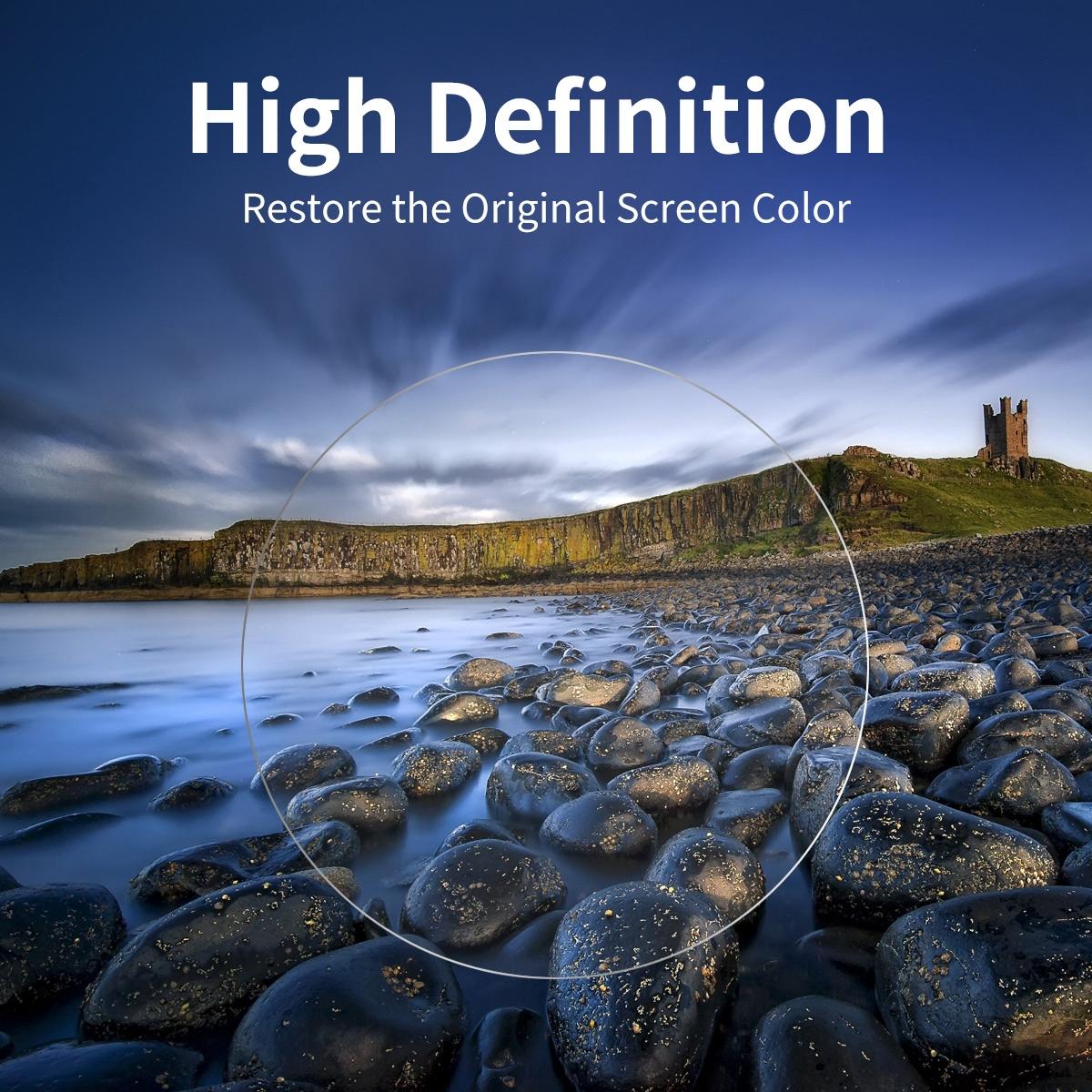 9h Tempered Glass Screen Film for Dji Action 2 Power Combo - 0.2mm