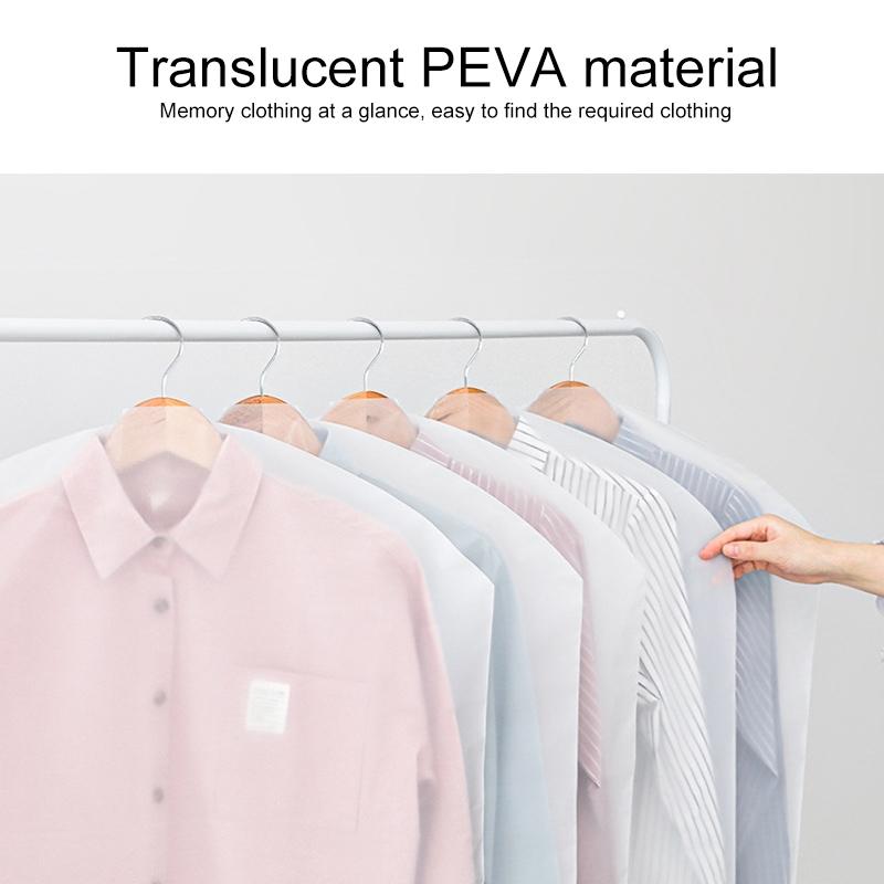 100 Disposable Transparent Dust Bags - 55x80cm - Pp 4 Wires