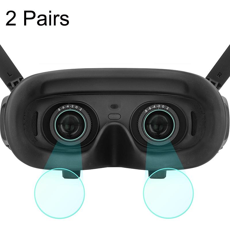 2-pack Explosion Proof Film Glasses Protector for Dji Goggles 2