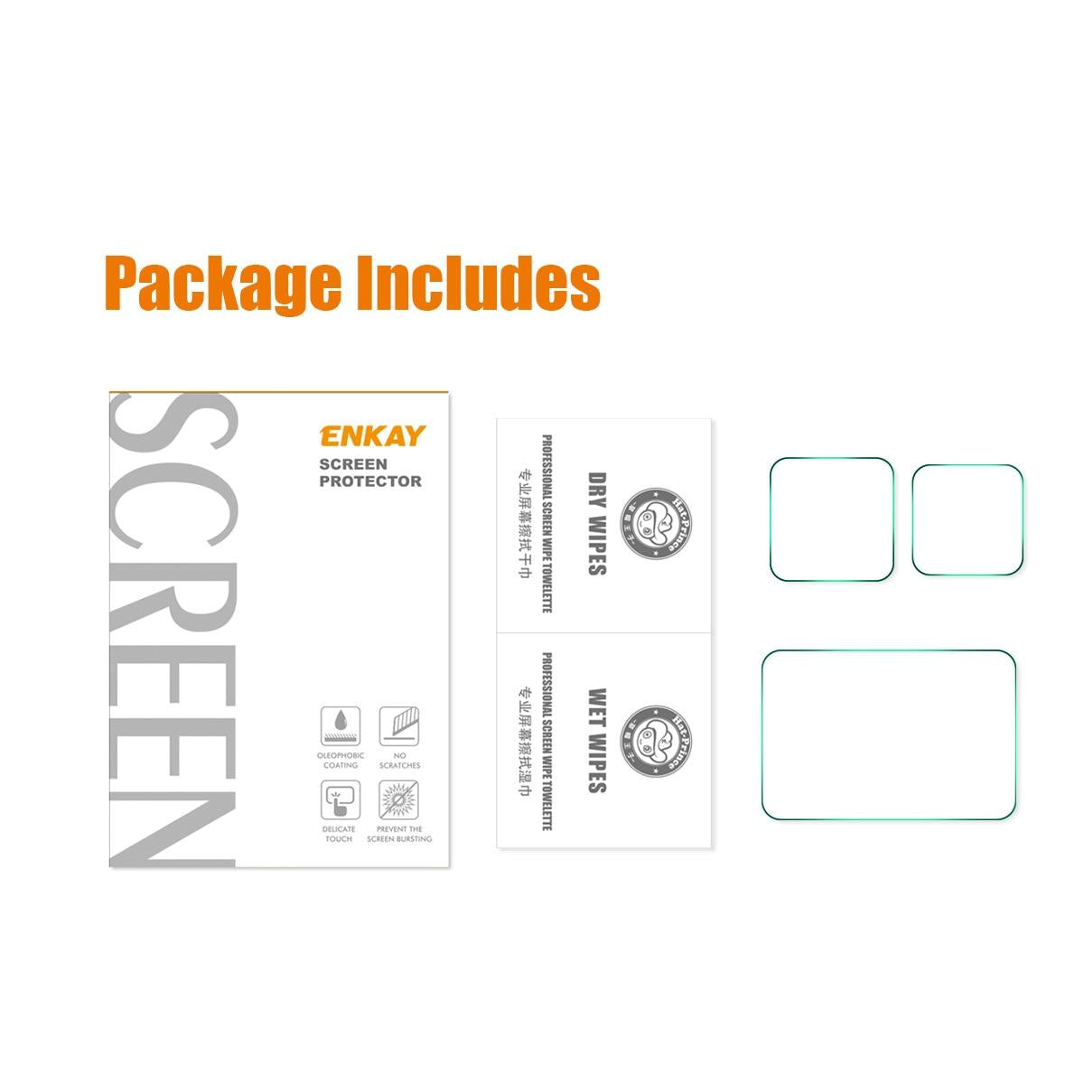 Enkay Hat Prince 9h Tempered Glass Film for Gopro Hero12 Camera