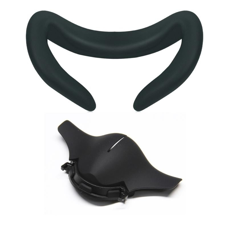 2-piece Vr Nose Pad Mask for Meta Quest 3 - Face Cover Set - 4Pcs /Set