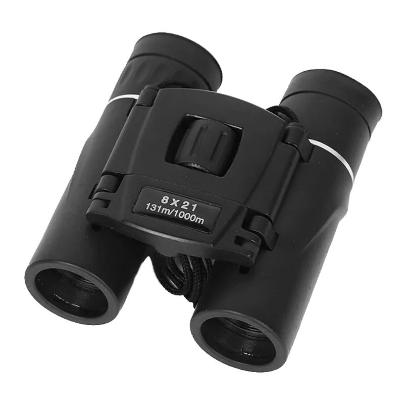 High-power Mini Binoculars for Low-light Night Vision 8x21