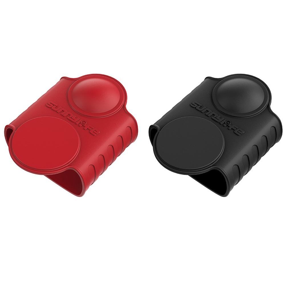 Silicone Protective Case for Insta360 one X2 with Red Lens Screen