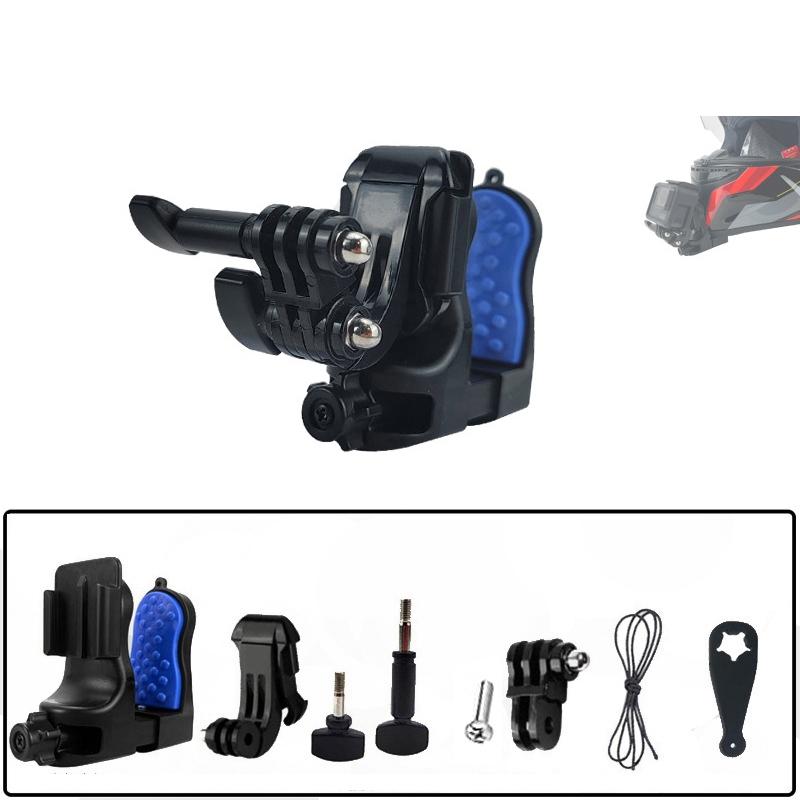 Universal Motorcycle Helmet Mount for Gopro Dji and Sjcam Cameras - Set 1