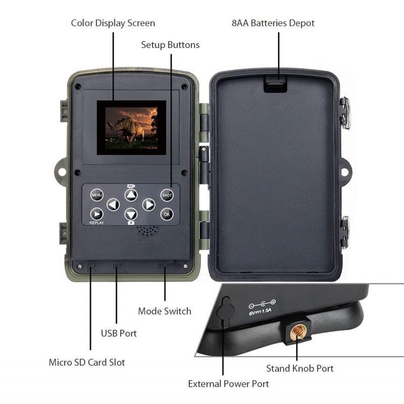 24mp 2.7k Outdoor Track Camera for Infrastructure Monitoring and Hound Tracking
