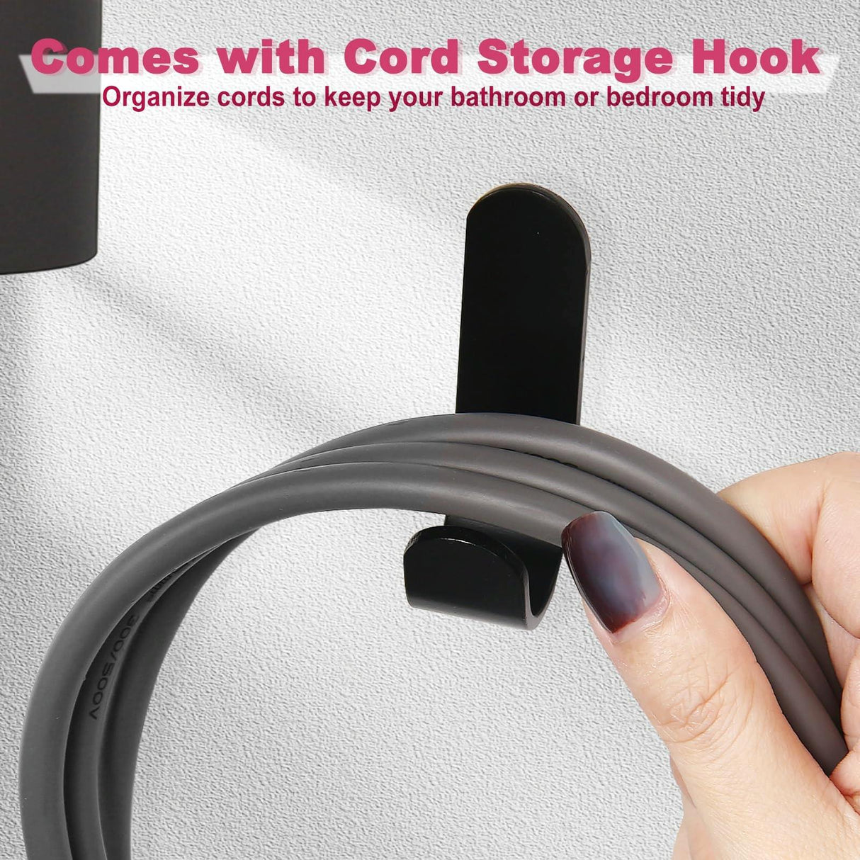 Bathroom Storage Shelf Bracket - Organize your Space - For Dyson Hair Dryer Hd08