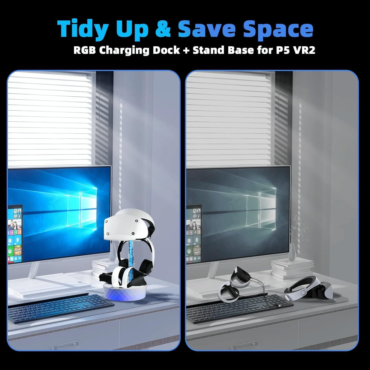 Stylish Magnetic Charging Rack for Iplay Vr2