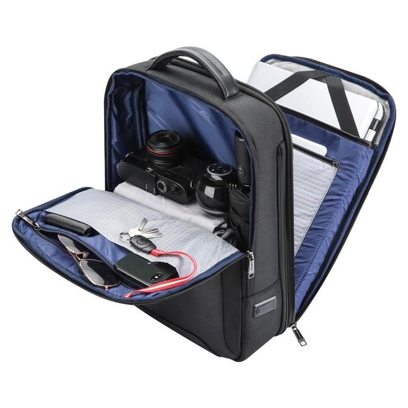 Waterproof Anti-theft Laptop Backpack with Usb Charging - Regular Version Black