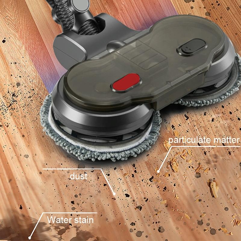 Electric Mop Head with Water Tank for Dyson V7 / V8 / V10 / V11 - Household Floor Cleaning