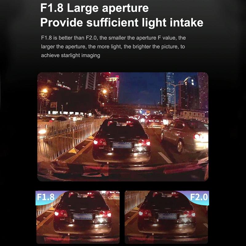 2k Night Vision Car Recorder with Wifi & Mobile App Support