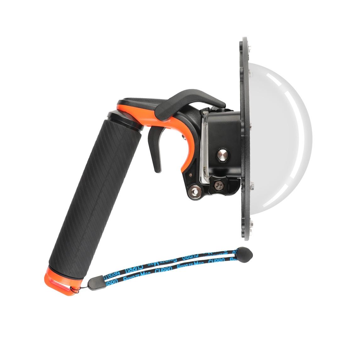 Underwater Camera Dome Port with Shutter Trigger Lens
