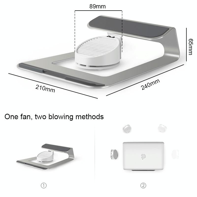 Aluminum Laptop Stand with Cooling