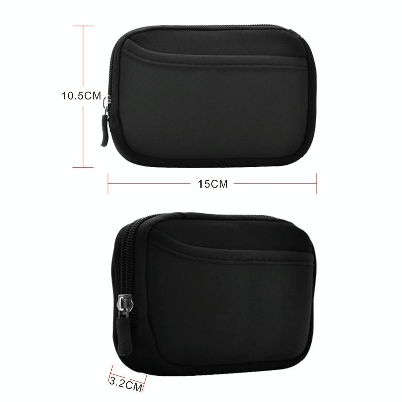 2-pack Soft Nylon Protective Bags for b & o Beoplay P2 Portable Bluetooth Speaker