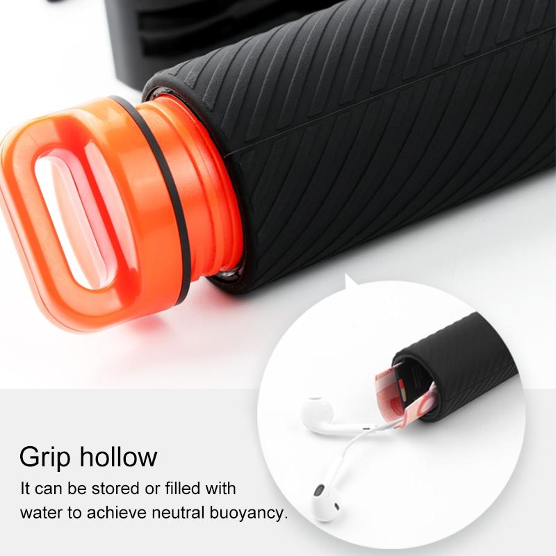 Floating Hand Grip for Gopro Hero8 with Shutter Trigger and Anti-lost Strap