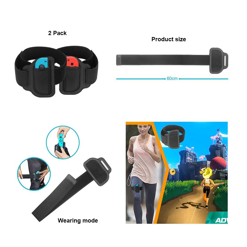 10-piece Sports Accessory Set for Nintendo Switch