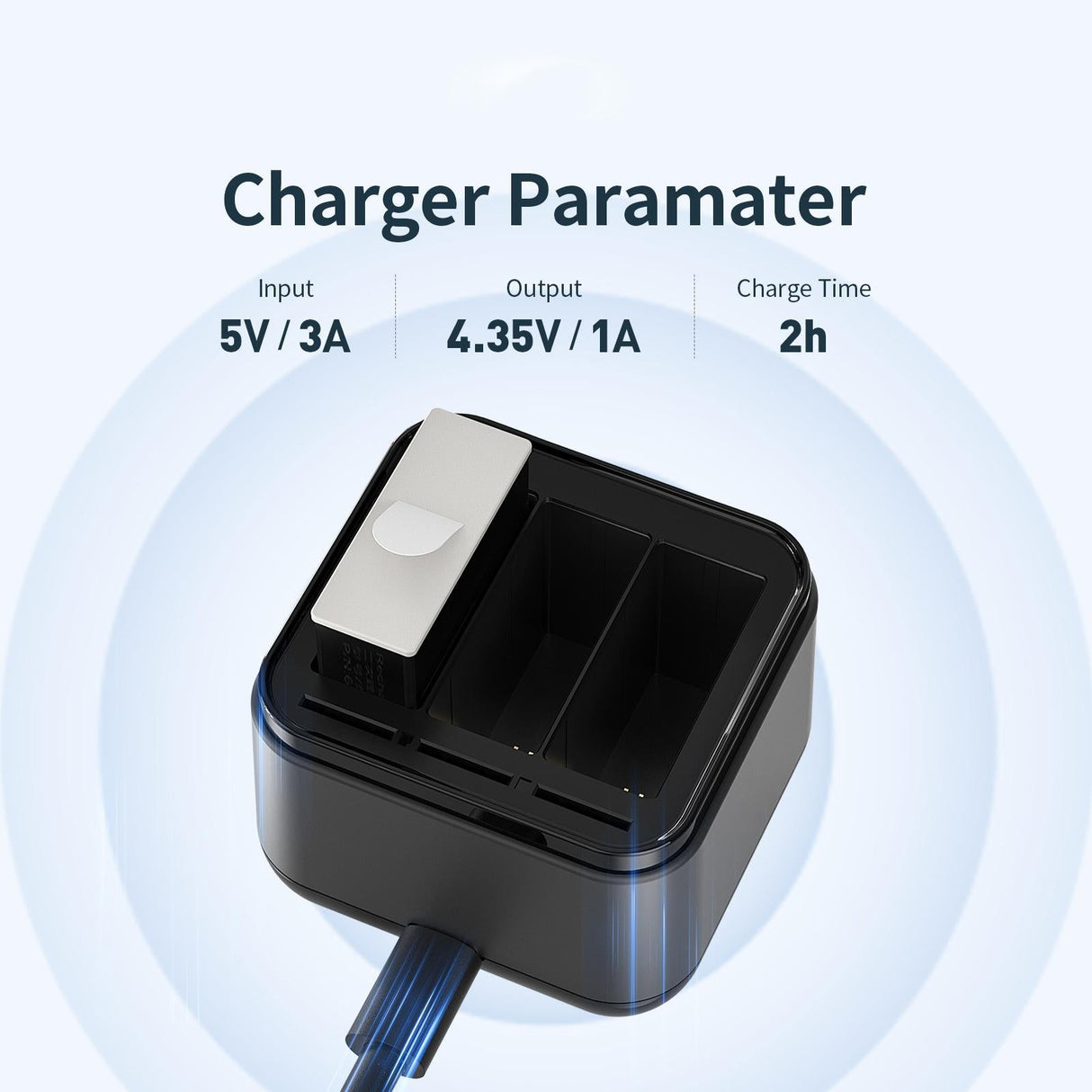 Gopro Hero Battery Charger Seat - Amagisn