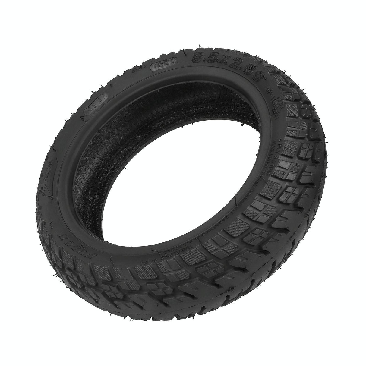 Off-road Tubeless Tire for Electric Scooters - 9.5x2.5 Inch with Gas Nozzle