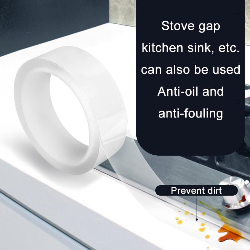 15m Long Window Frame Gap Tape - 3cm Wide Plastic Steel