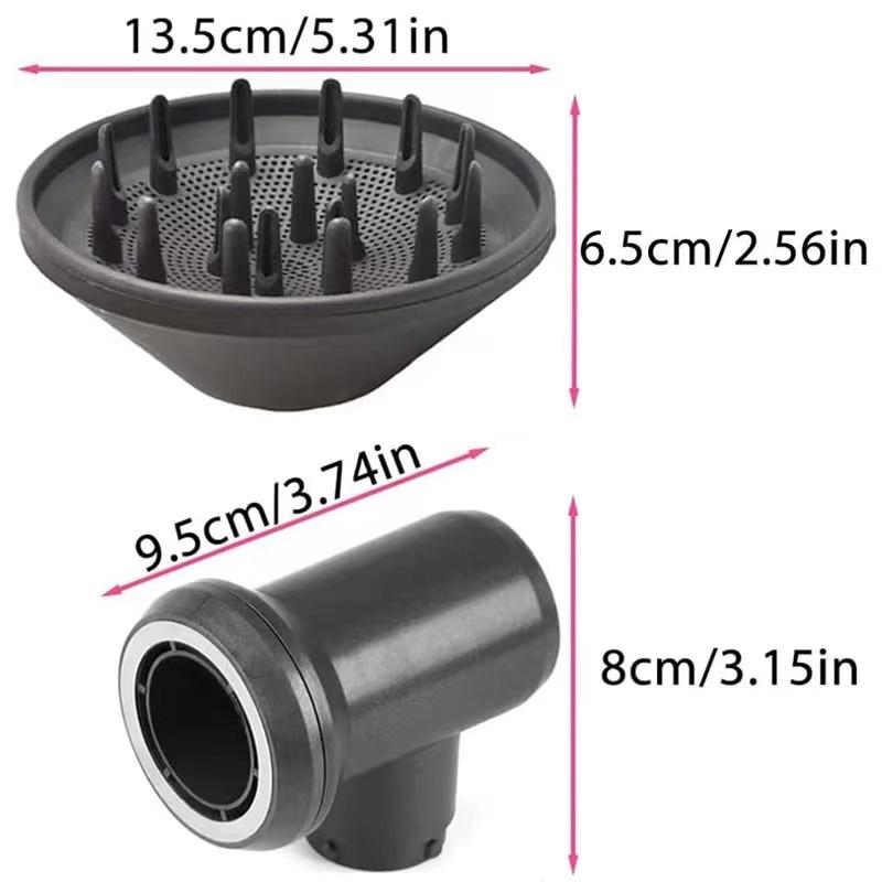 Dyson Airwrap Diffuser Nozzle with Adapter - Replacement Accessory