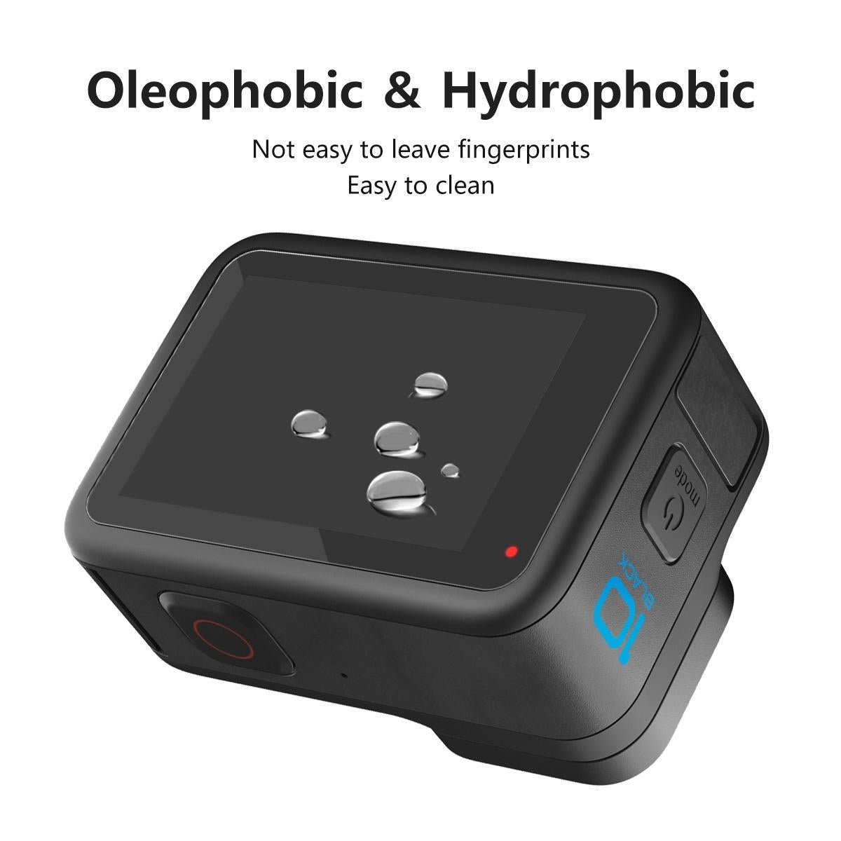 Enkay Hat Prince 3-in-1 Tempered Glass Screen Protector for Gopro Hero 10 - 0.2mm