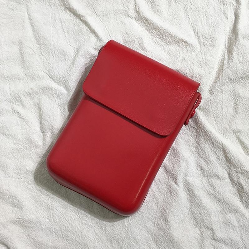 Red Versatile Single Shoulder Crossbody Phone Bag