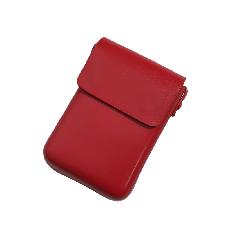 Red Versatile Single Shoulder Crossbody Phone Bag