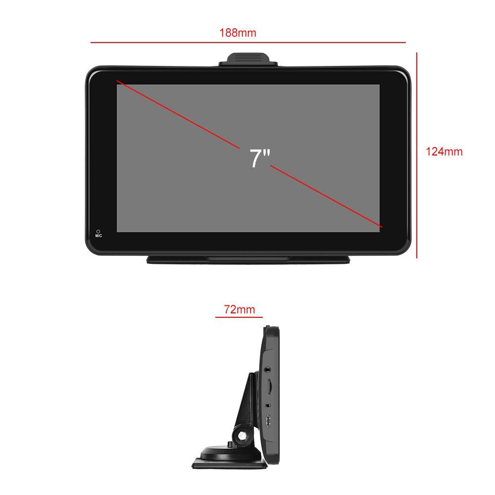 7 Inch Hd Smart Screen With Wireless Carplay & Android Auto + Camera