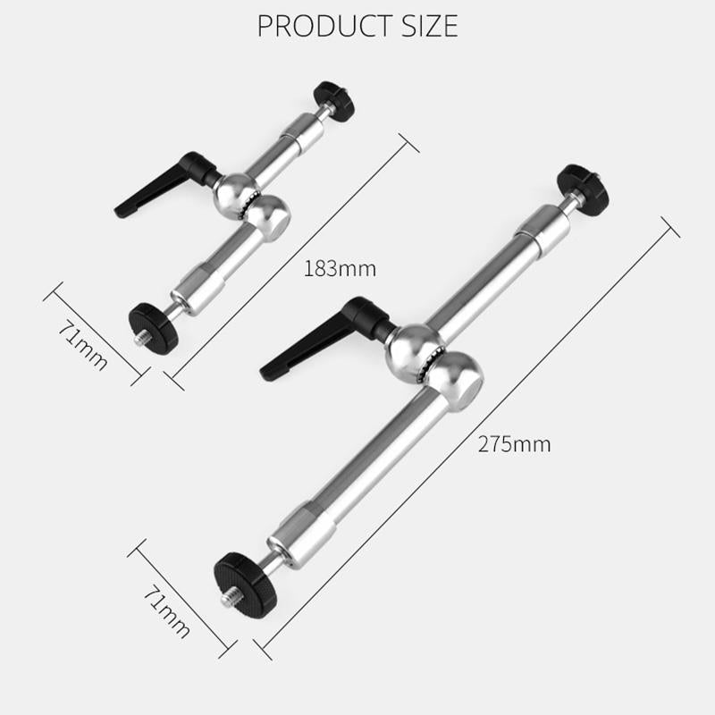 11-Inch Stainless Steel Articulating Magic Arm With Adjustable Friction - 11 Inch