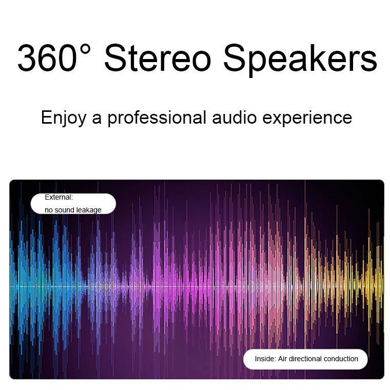 Wireless Bluetooth 5.2 Earphones with Noise Reduction Ear-mounted Design - White Without Accessories