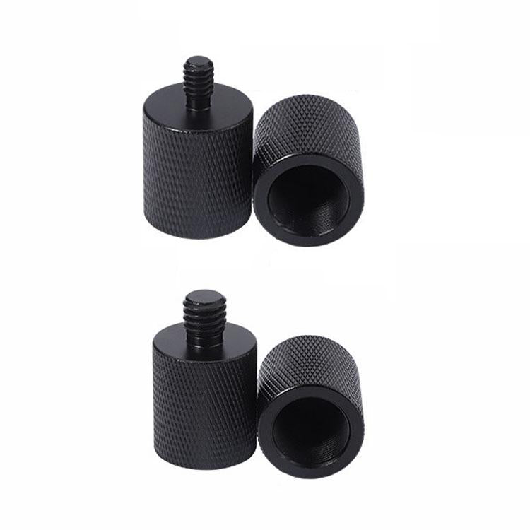2-Pack Microphone Screw Adapters F10 5 / 8-27 Female To 3 / 8 Male