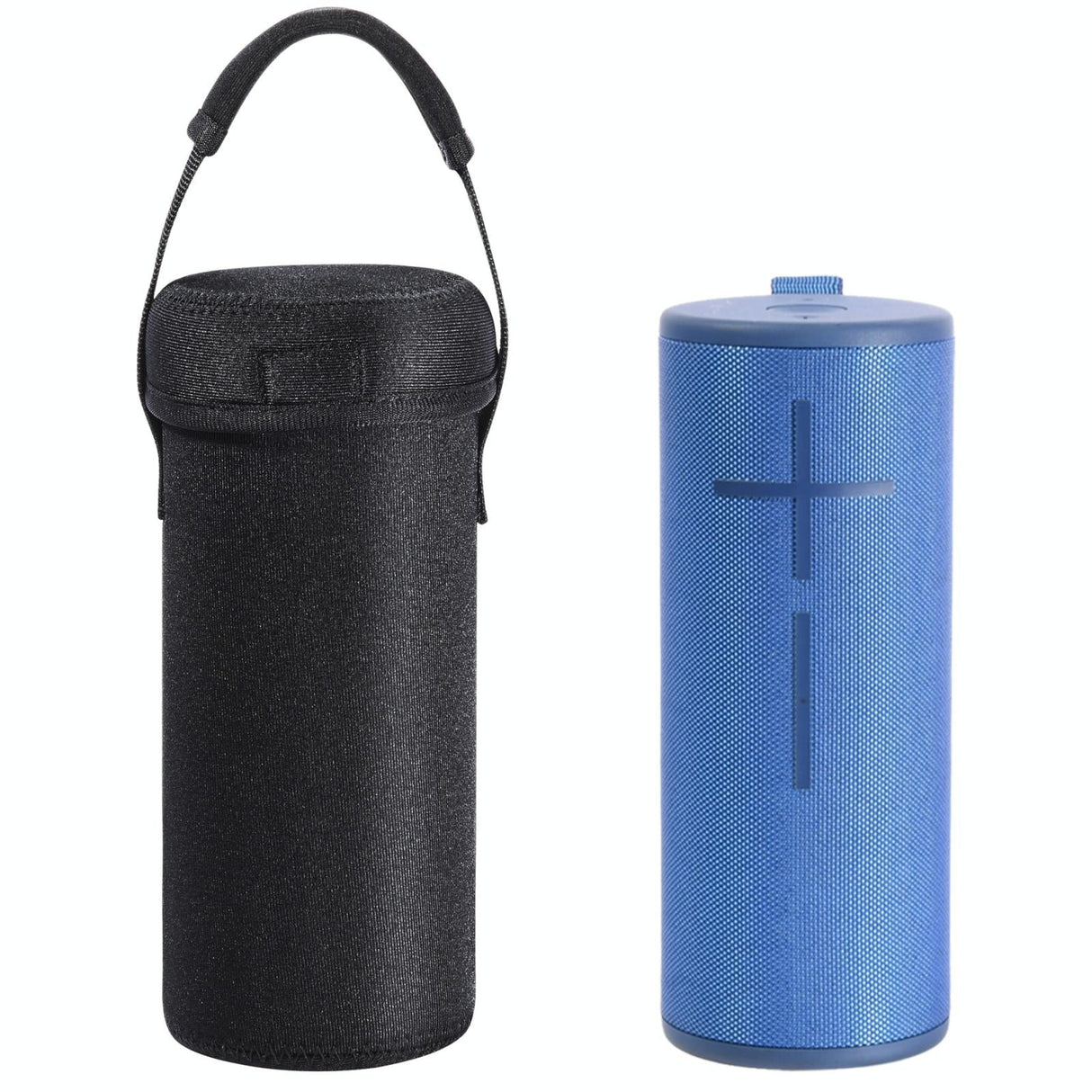 Portable Neoprene Speaker Bag for Ue Boom 3 with Velvet Lining