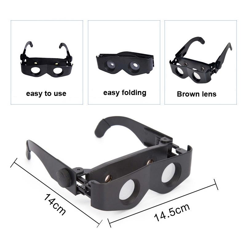 Hd Outdoor Fishing Binoculars with Magnifier - Includes Telescope and Glasses Case