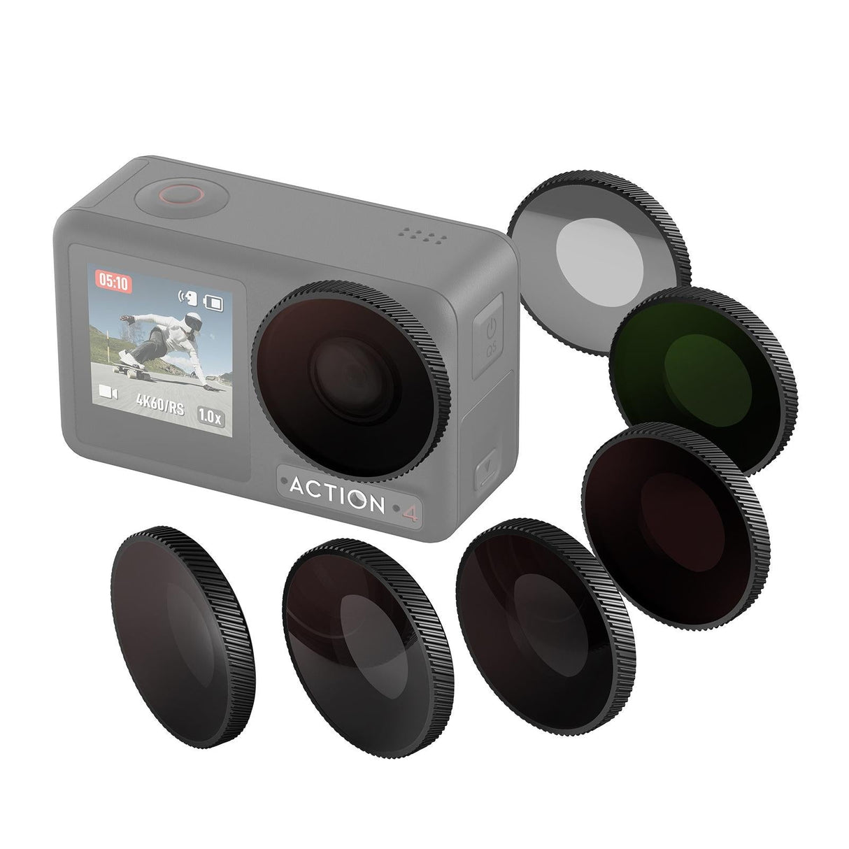 Waterproof Filter for Dji Action 4 Sports Camera - Cpl - Cpl