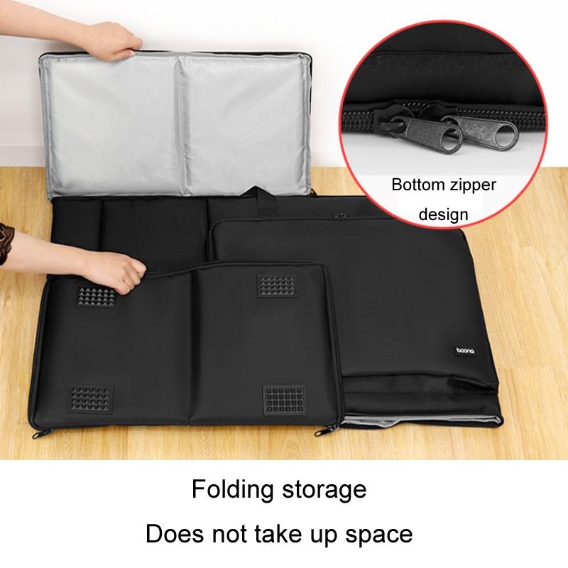 Desktop Computer Storage Bag - Single Layer for 24 Monitor and Keyboard